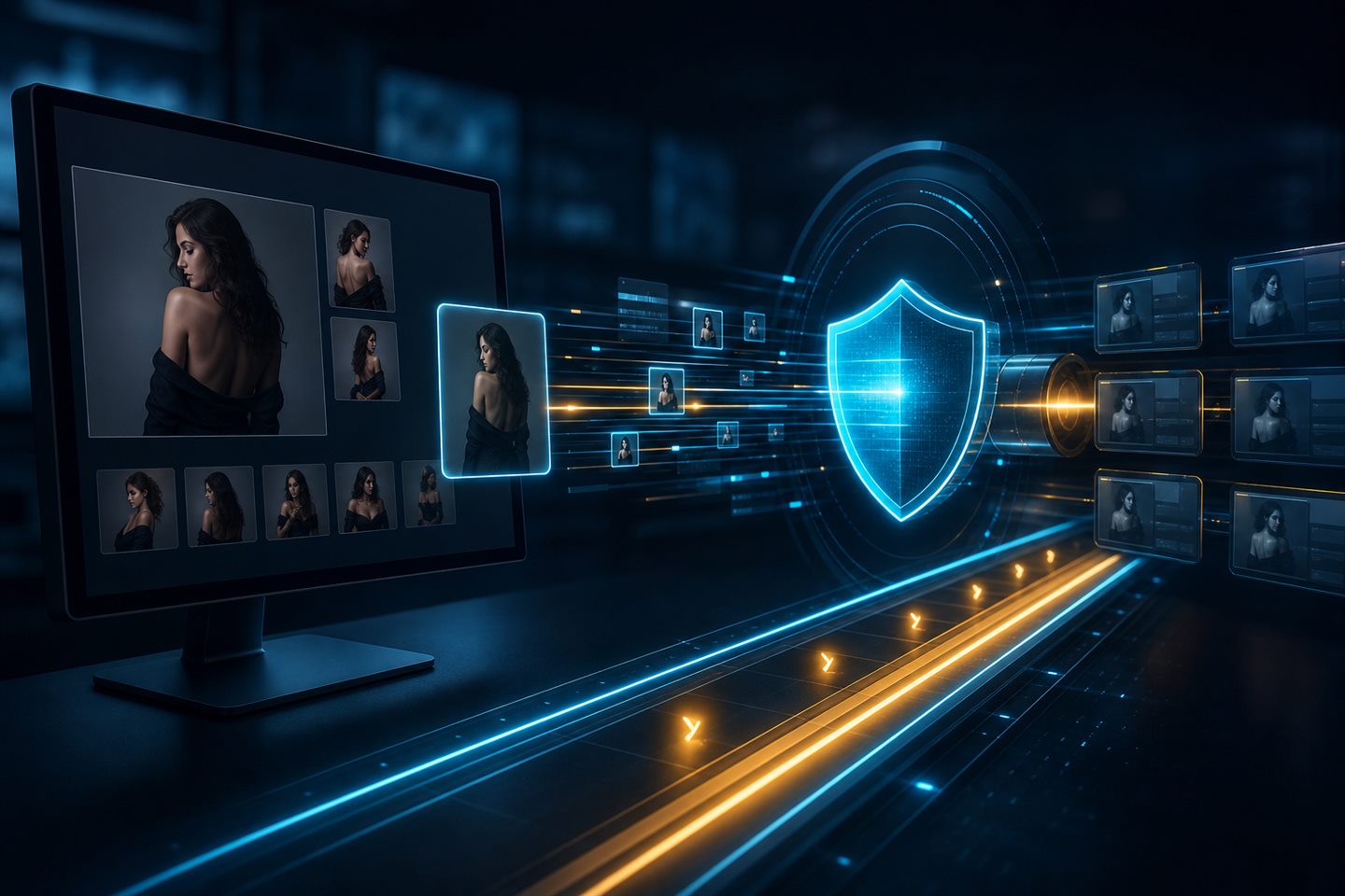 New official release images flow through a protected priority lane into analysis.